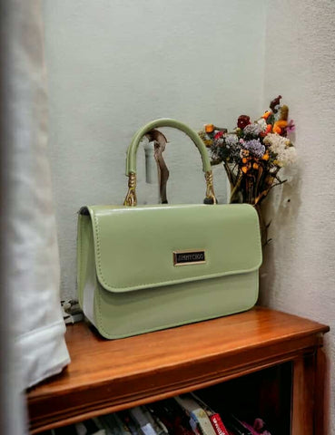 Pearl Elegance Mini Top-Handle Bag