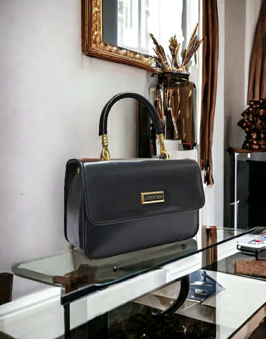 Pearl Elegance Mini Top-Handle Bag